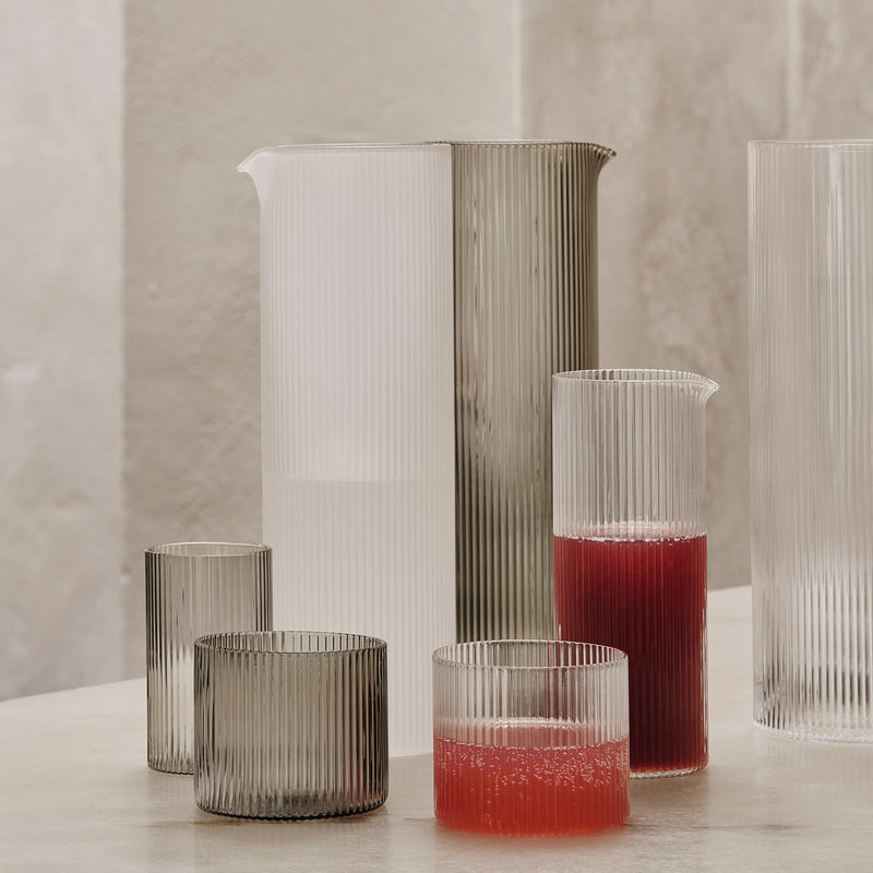 Ferm Living - Ripple Karaffen-Set, klein
