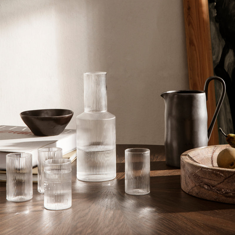Ferm Living - Ripple Wasserkaraffe