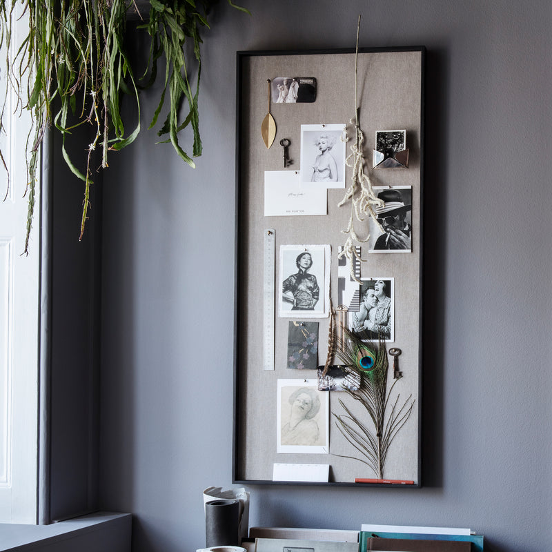 Ferm Living - Scenery Pinnwand | 45 x 100 cm / schwarz