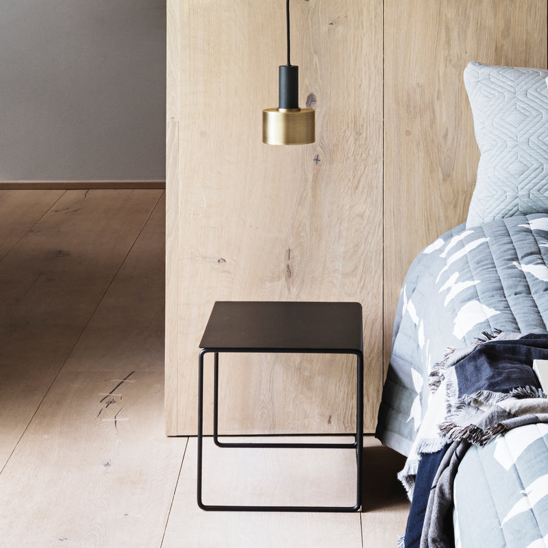 Ferm Living - Socket Pendelleuchte High | niedrig / schwarz