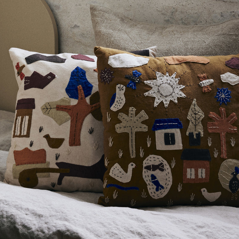 Ferm Living - Village Kissen