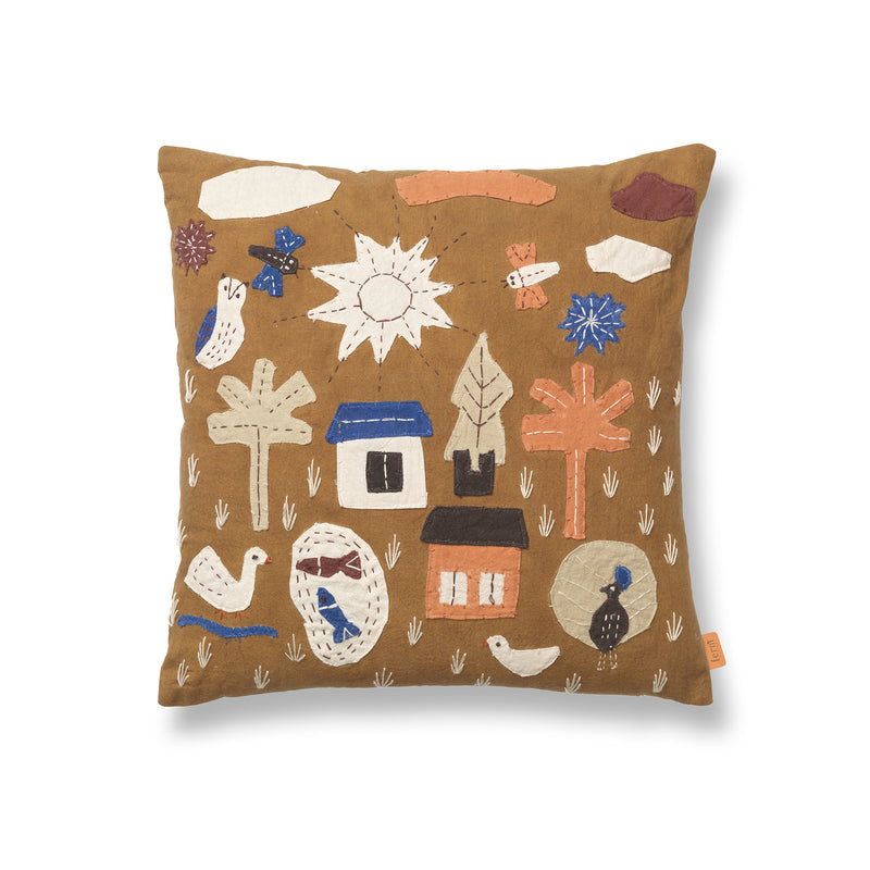 Ferm Living - Village Kissen | sugar kelp