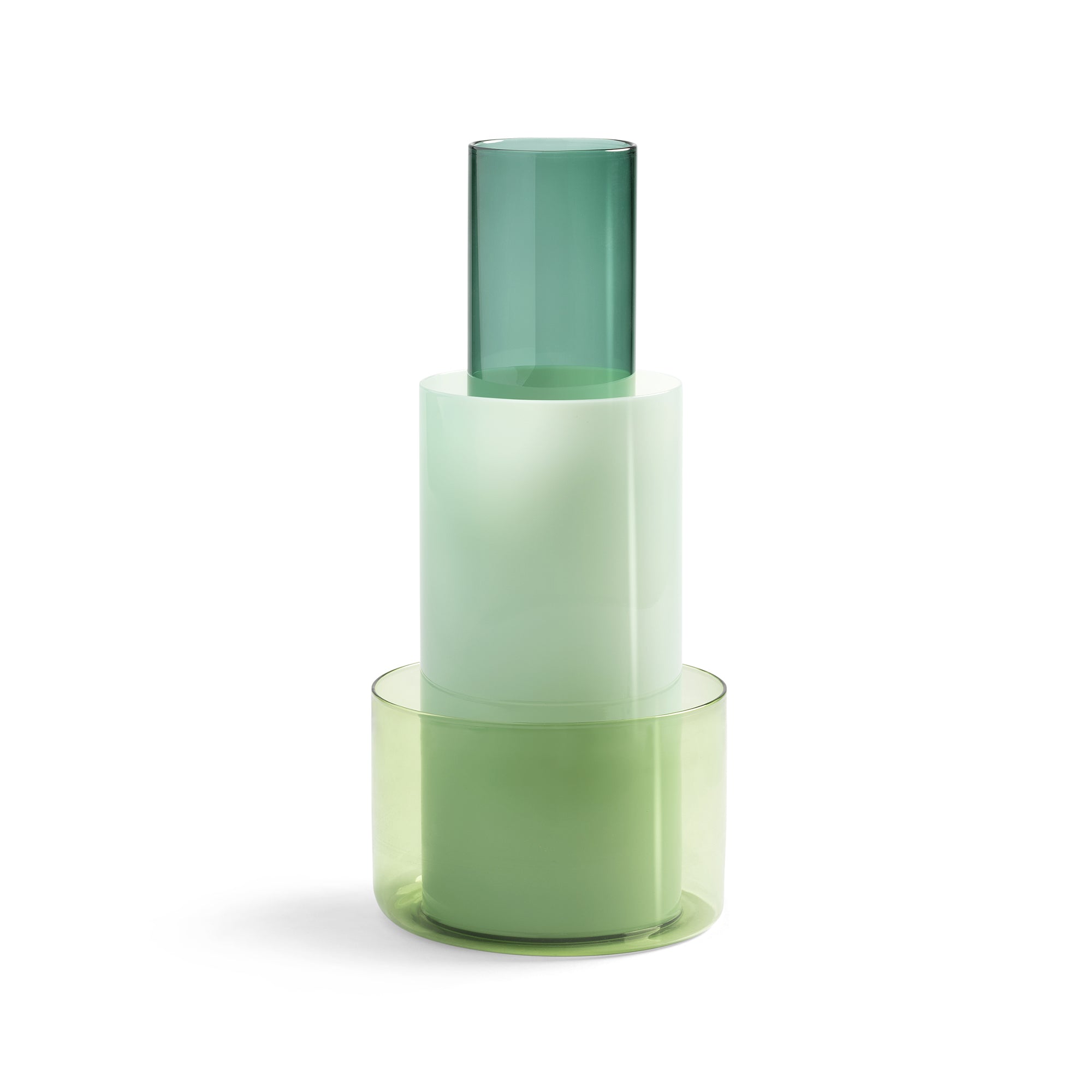 &amp;klevering - Amphi Vase | large / milky
