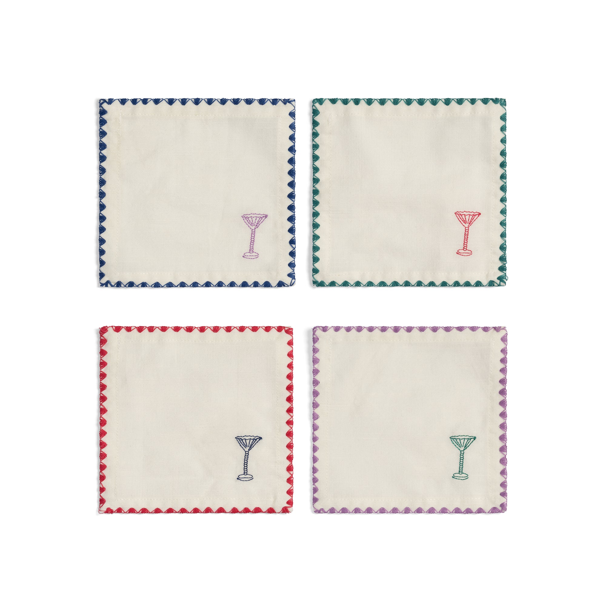 &amp;klevering - Zigzag Cocktailserviette | 