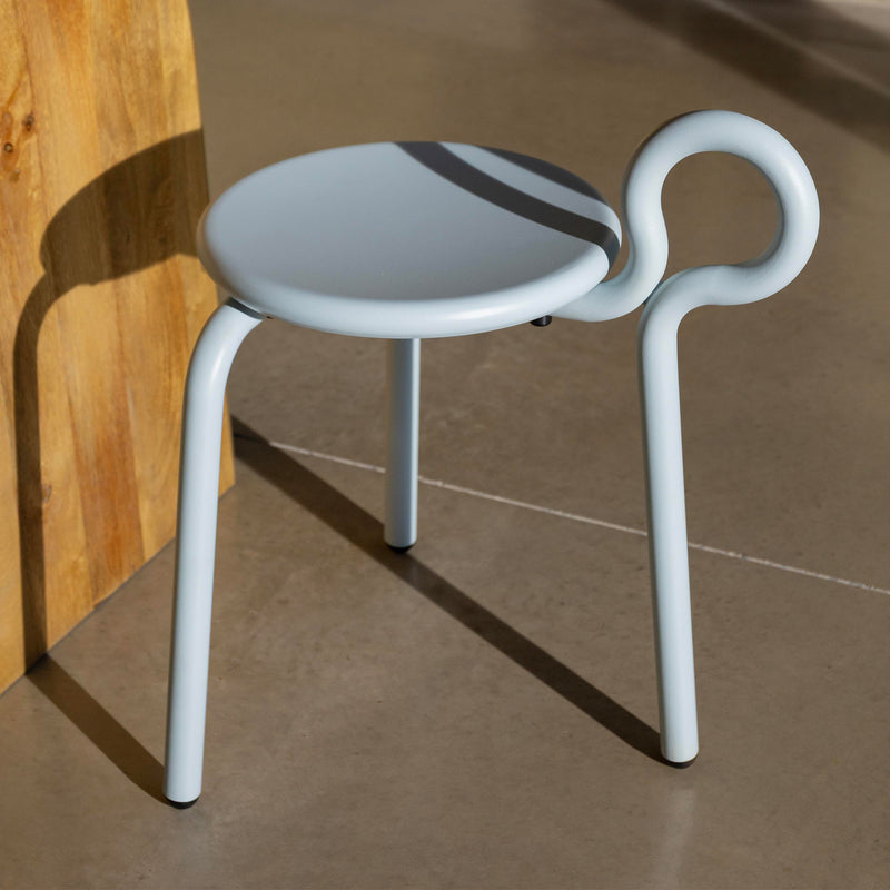 &amp;klevering - Lasso Hocker | ice blue