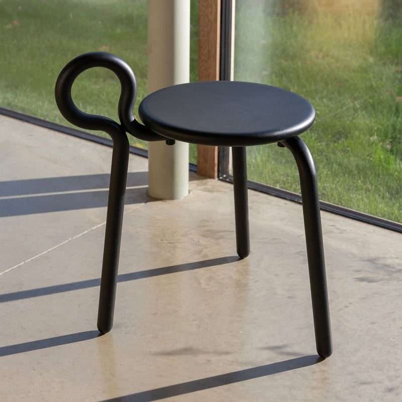 &amp;klevering - Lasso Hocker | schwarz