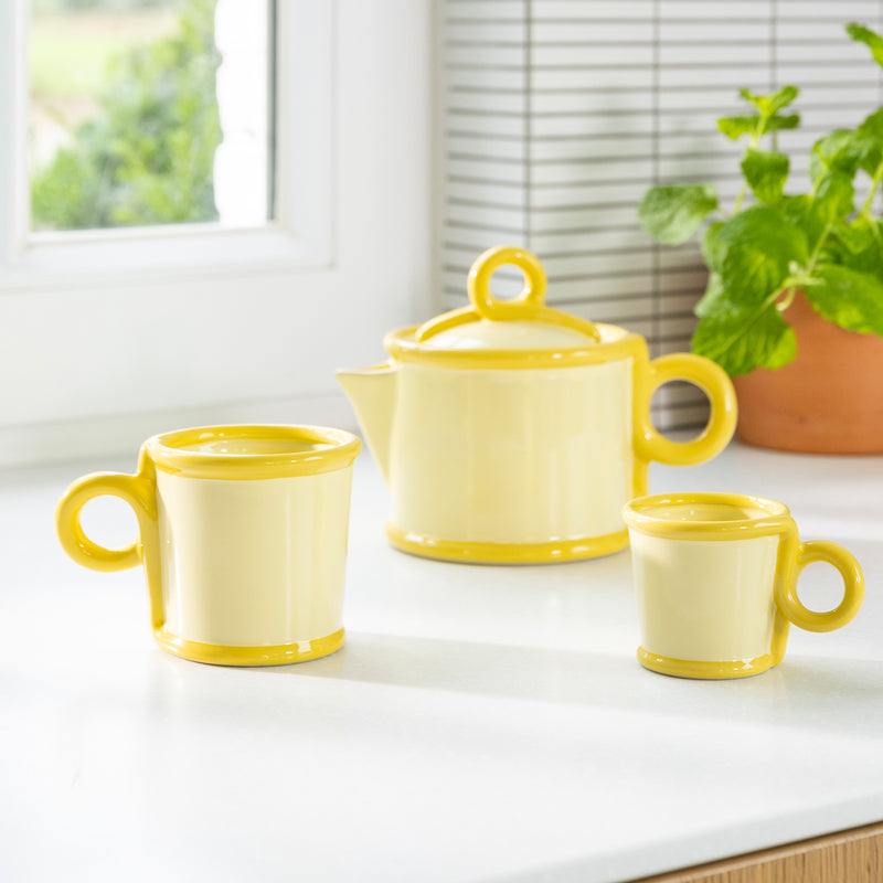 &amp;klevering - Loop Becher mit Henkel 100 ml
