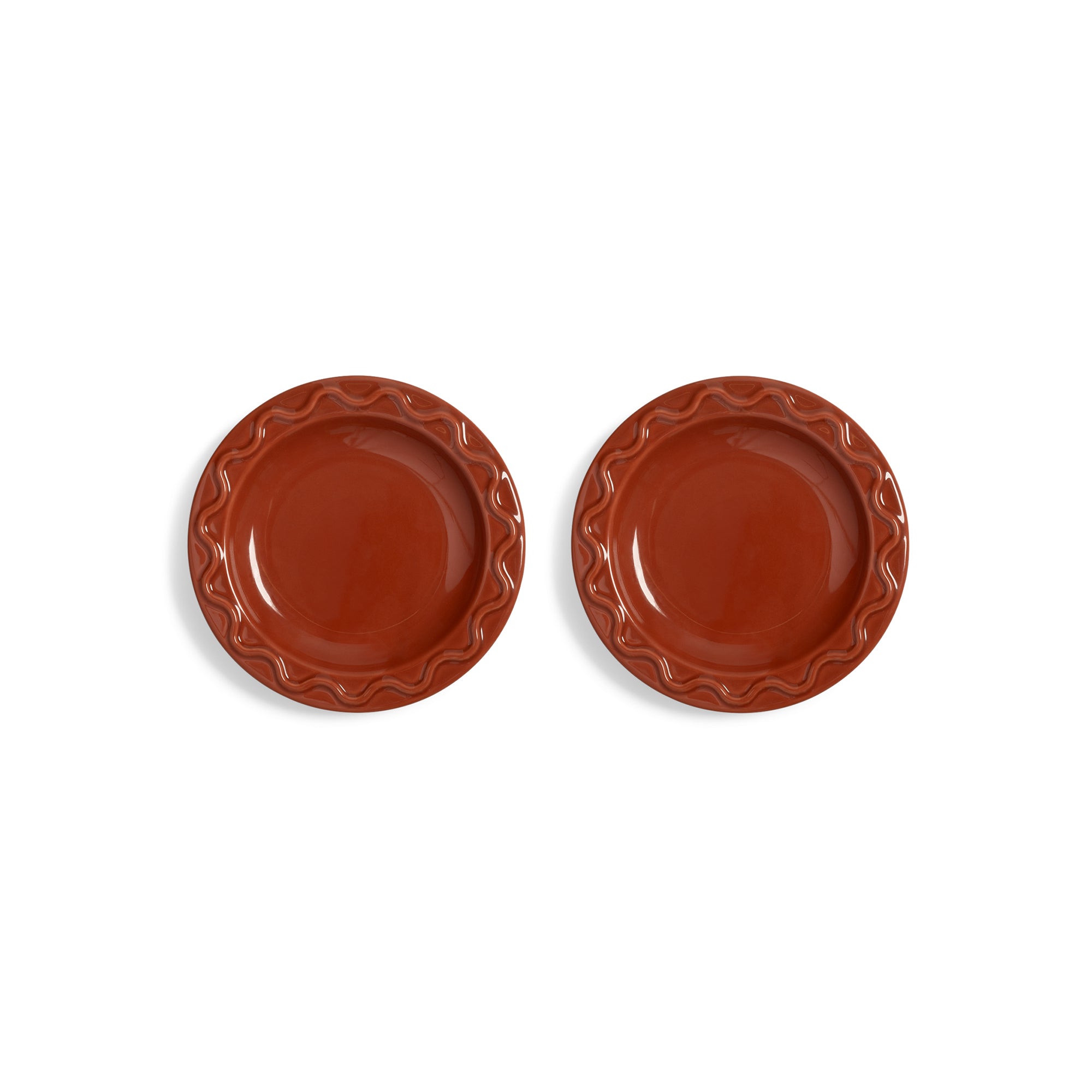 &amp;klevering - Mochi Teller | Ø 17 cm / terra