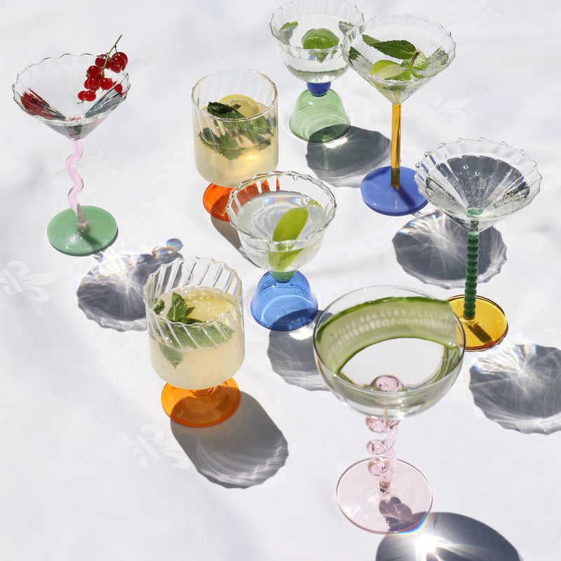 &amp;klevering - Coupe Spiral Champagnerglas