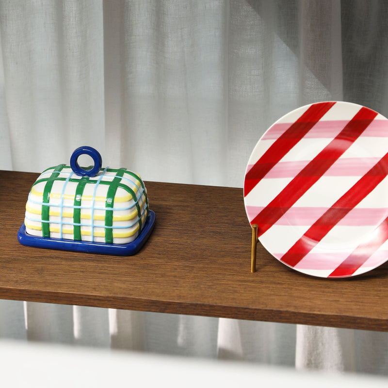 &amp;klevering - Plaid Butterdose