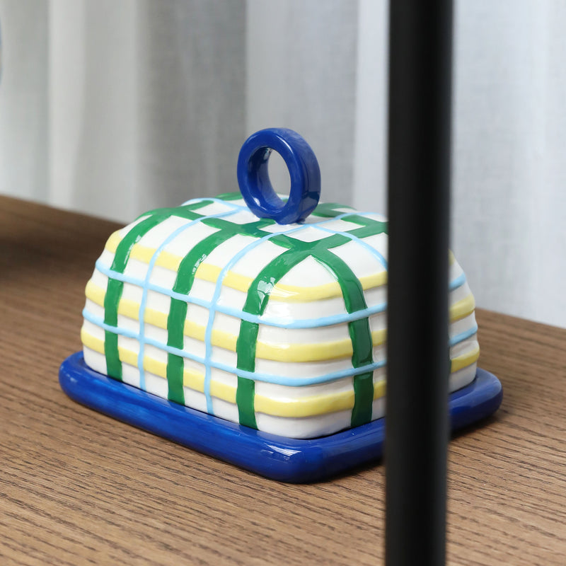 &amp;klevering - Plaid Butterdose