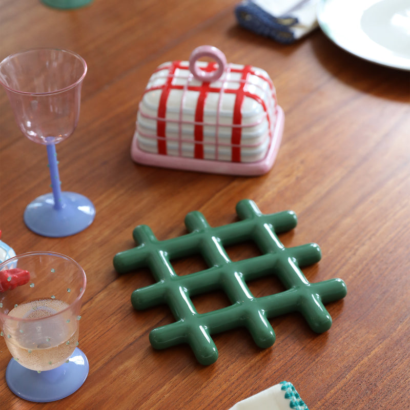 &amp;klevering - Plaid Butterdose