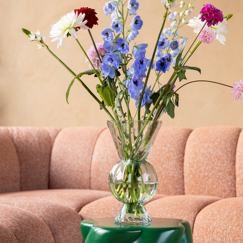 &amp;klevering - Rhombic Glas-Vase