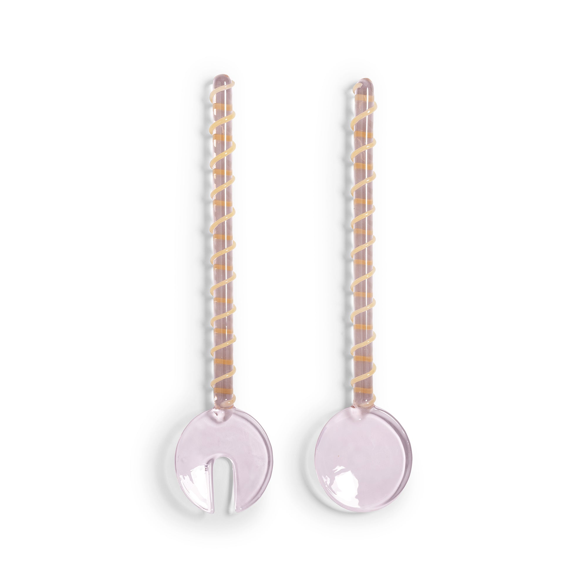 &amp;klevering - Sling Salatbesteck | rose