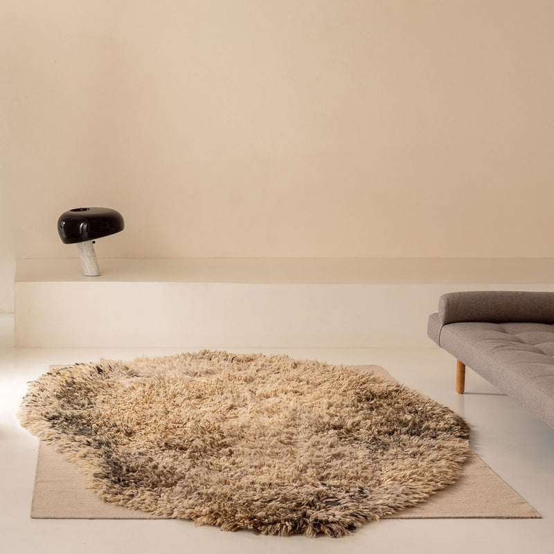 nanimarquina - Alga Teppich | 179 x 270 cm / grau