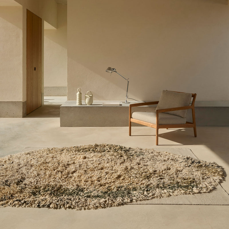 nanimarquina - Alga Teppich | 179 x 270 cm / ocker
