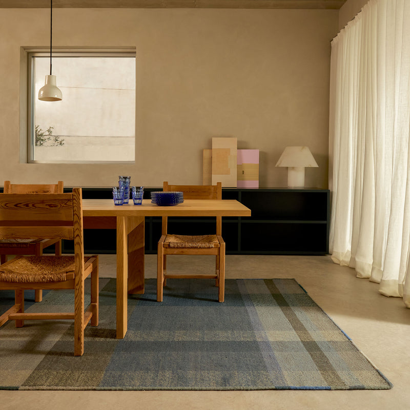 nanimarquina - Nuance Wollteppich | 170 x 240 cm / denim, 200 x 300 cm / denim