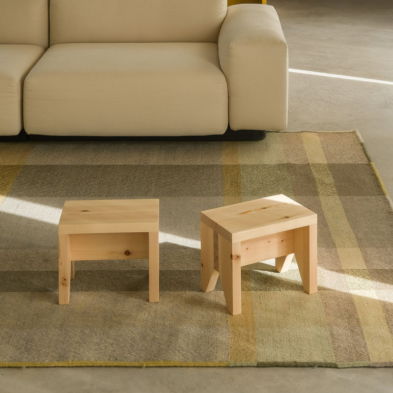 nanimarquina - Nuance Wollteppich | 170 x 240 cm / lime
