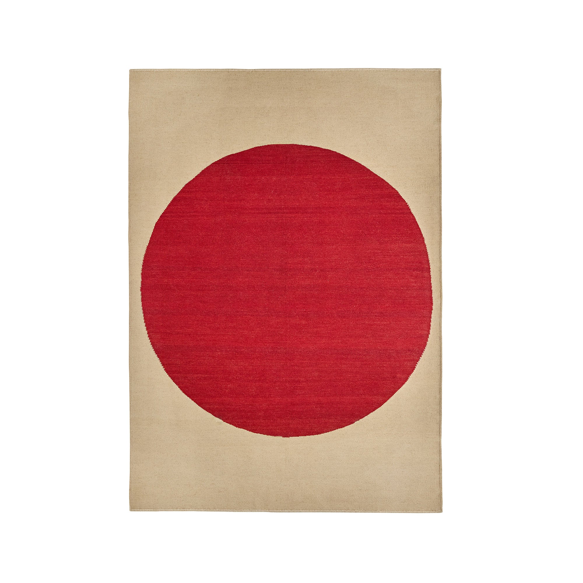 nanimarquina - Topo Wollteppich | 170 x 240 cm / rot