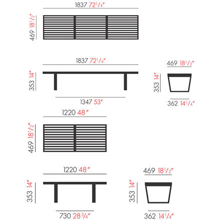 Vitra - Nelson Bench