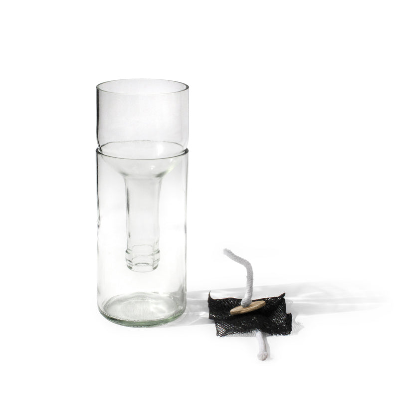 side by side - Self Watering Bottle Blumentopf