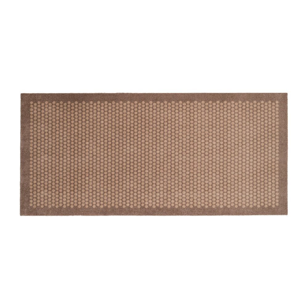 tica copenhagen - Dot Fußmatte | 90 x 200 cm / sand/beige