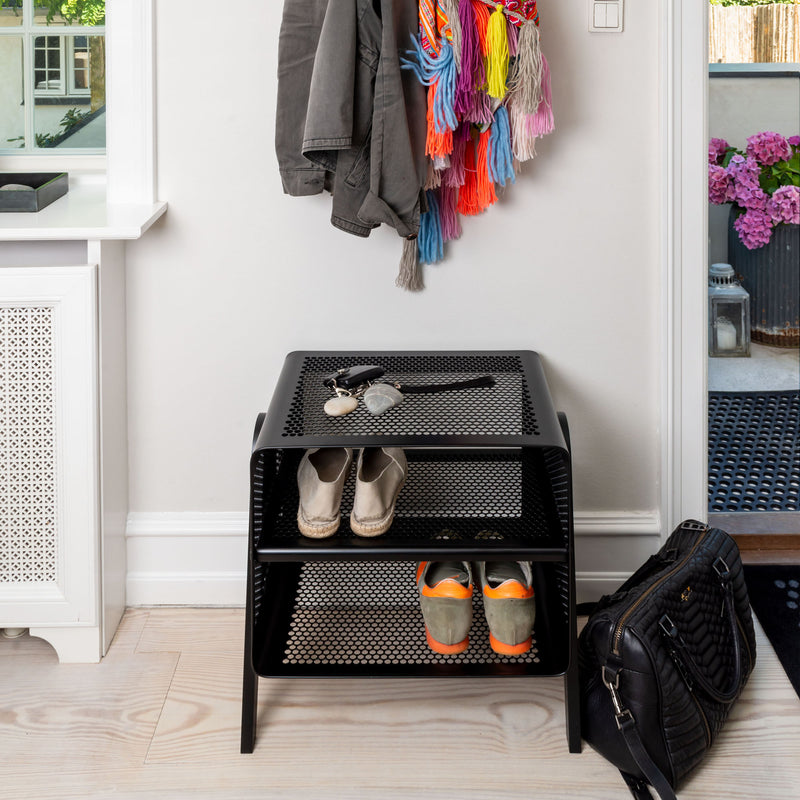 tica copenhagen - Stand-Schuhregal | 50 x 35 x 50 cm / schwarz