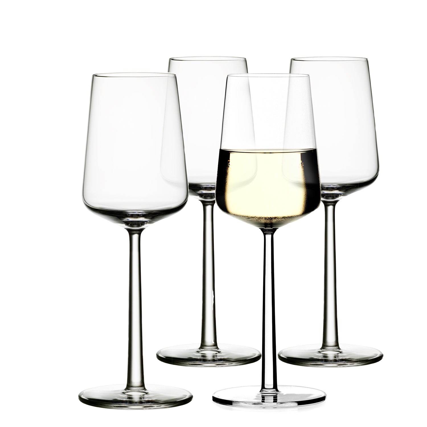 Iittala - Essence Trinkgläser | Weißwein-Glas (4er-Set) / 33 cl